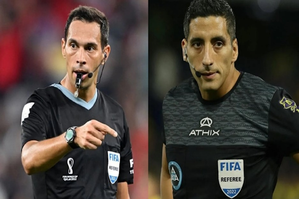 Los jueces argentinos arbitrarán a Real Madrid y al Atlético de Madrid