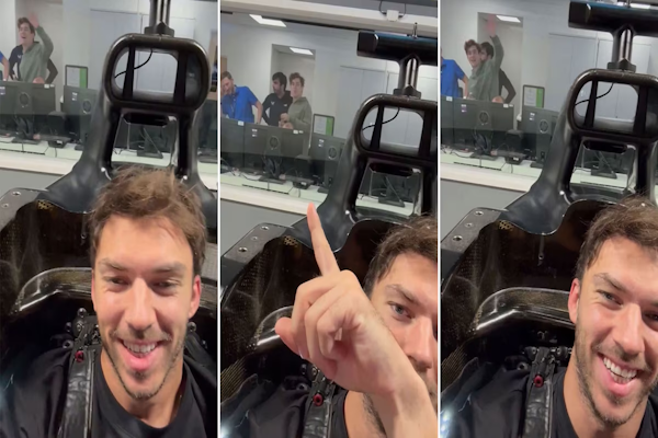 El simpático gesto de Gasly con Colapinto