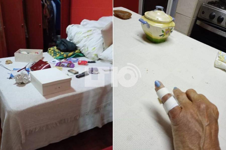 Violenta entradera: la golpearon y ataron con cinta