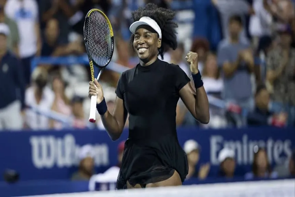 Venus Williams volvió con 45 años y derrotó a la 35