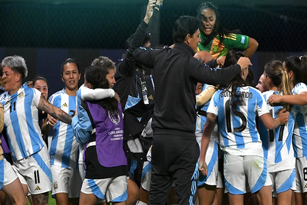 Copa América femenina: la Selección Argentina enfrenta a Colombia 