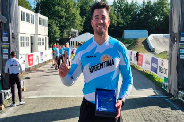 BMX: el argentino Matías Montenegro es campeón mundial