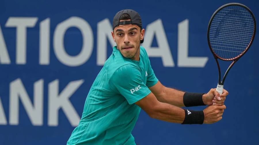 Francisco Cerúndolo no pudo completar el partido ante Zverev y quedó eliminado del Masters 1000 de Canadá
