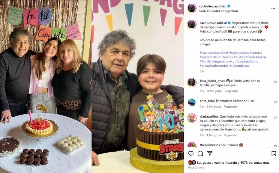 El posteo de Cacho Deicas luego de las palabras de su exsocio Marcos Camino sobre su salida de Los Palmeras
