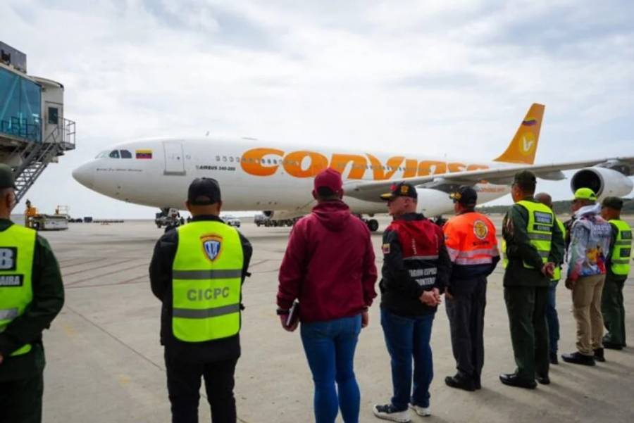 Venezuela recibe a 205 nuevos migrantes repatriados desde Estados Unidos