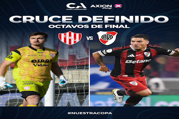 Copa Argentina: se confirmó el día, la hora y sede del cruce Unión-River