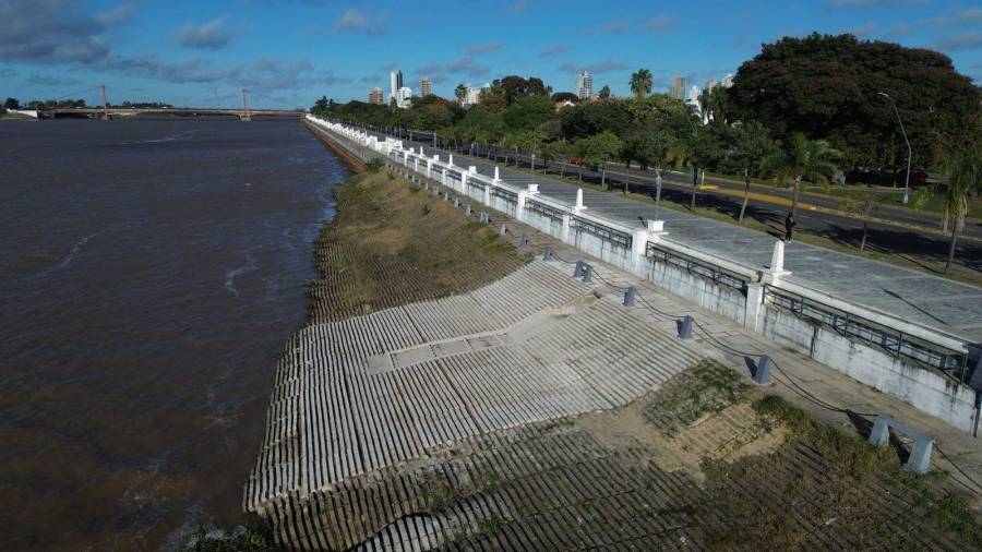 La Provincia finalizó las obras de mantenimiento del sistema de defensa del Gran Santa Fe