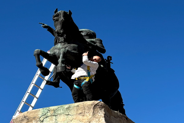 Monumento al General San Martín: iniciarán trabajos de mantenimiento