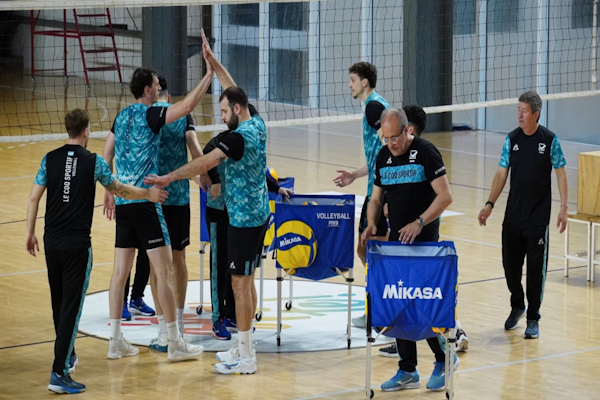 Luciano De Cecco sigue entrenando para el Mundial