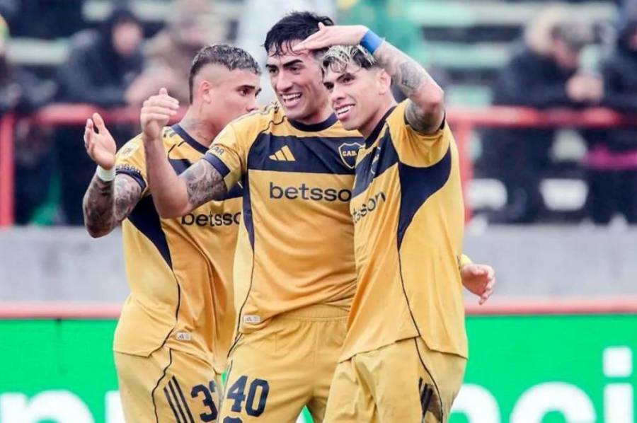 Boca estiró su racha ante Aldosivi y lo festejó Unión