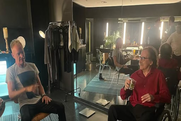 Charly García y Sting presentan un tema en conjunto