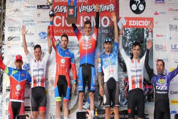 Ciclismo: el Gran Premio Ciudad de Venado Tuerto festejó su 19° edición