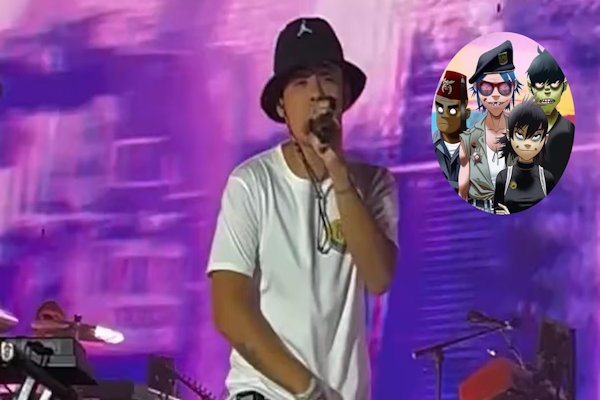 Trueno cantó junto a Gorillaz su tema inédito 