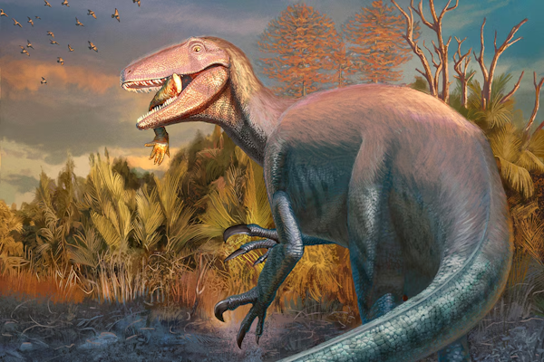 Hallan a un gran dinosaurio en la Patagonia