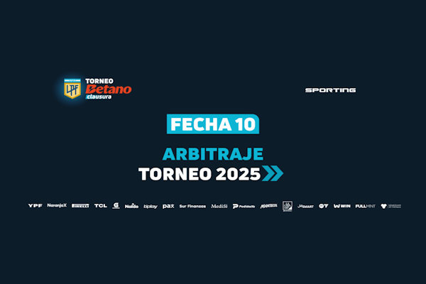 LPF: calendario para la 10ª jornada