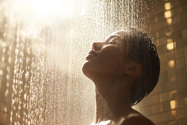 ¿Bañarse antes de dormir o al despertar?