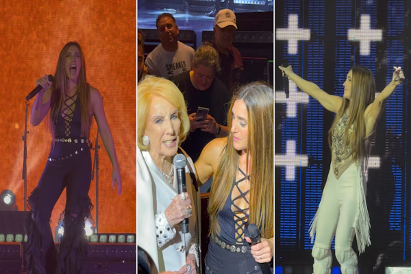 Soledad Pastorutti celebró su cumpleaños y estuvo Mirtha Legrand