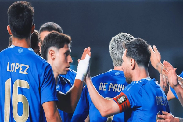 Argentina goleó 6-0 a Puerto Rico en el amistoso de Fecha FIFA