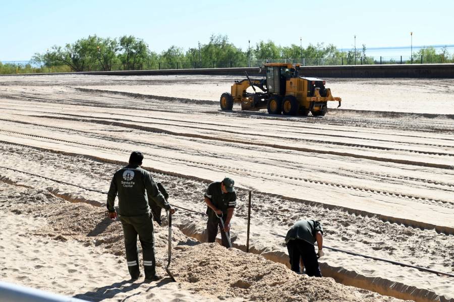 Instalarán 20 quinchos y duchas para la temporada de verano