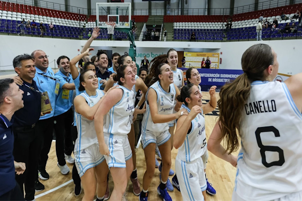 Básquetbol Femenino U 17: Argentina campeona sudamericana