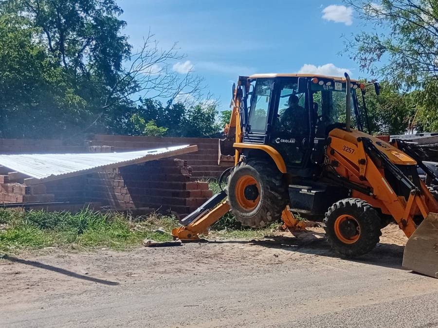 La Municipalidad y la Policía intervinieron ante ocupaciones ilegales en terrenos del ferrocarril