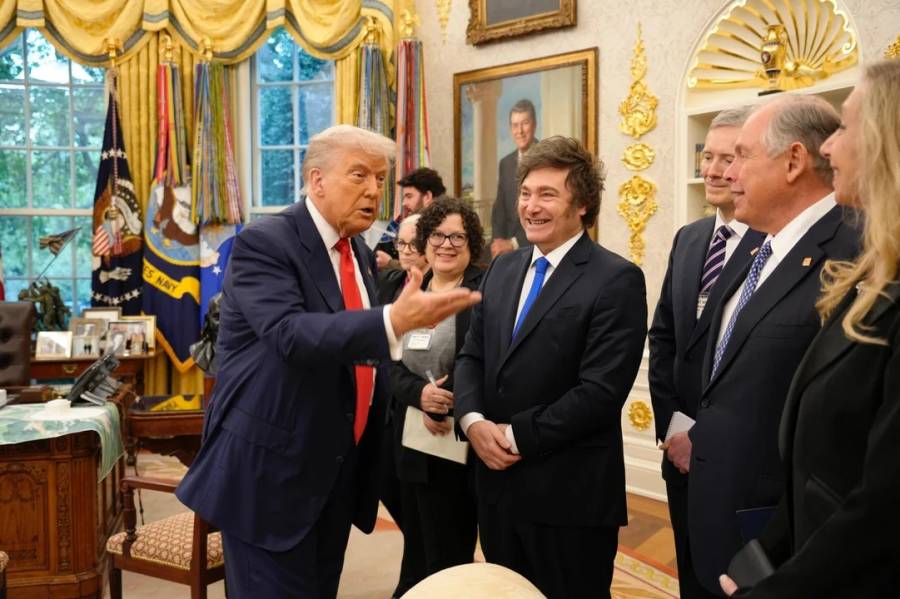 Javier Milei emprende su viaje número 14 a los Estados Unidos