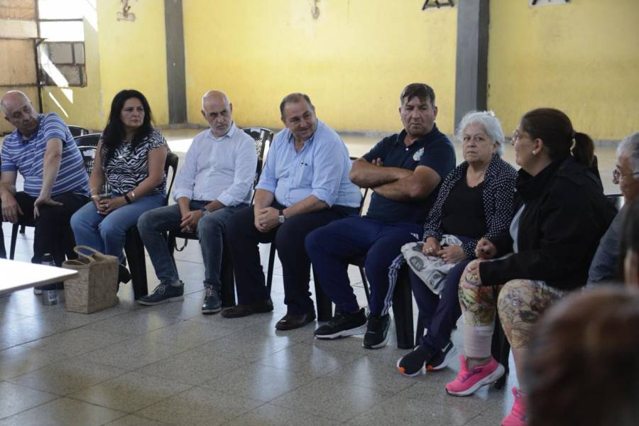 Poletti se reunió con representantes vecinales del Distrito Noroeste