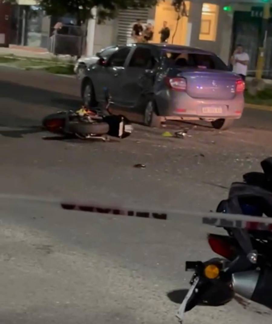 Un motociclista murió en un choque cuando era perseguido por la Policía