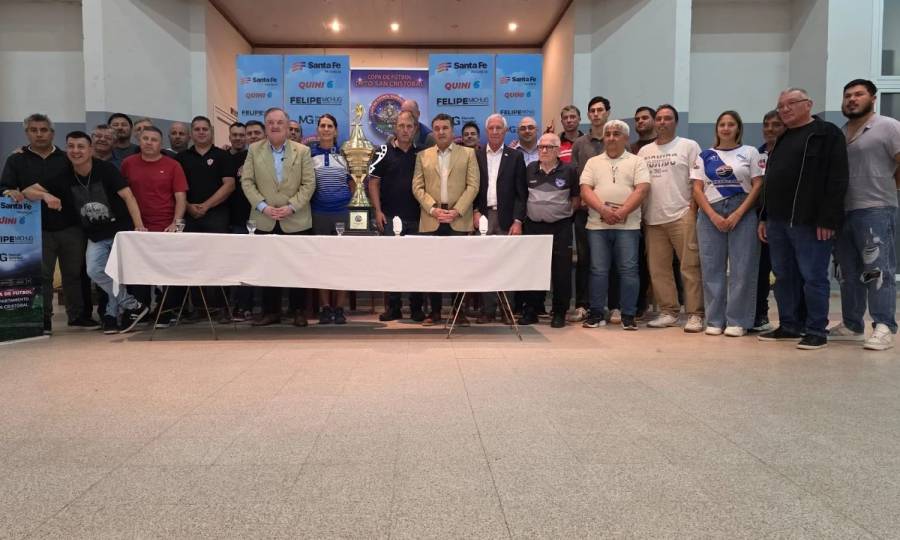 Presentaron la 3° Edición de la Copa de Fútbol “Departamento San Cristóbal” 