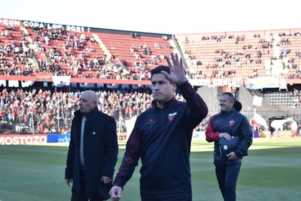 Medrán habló de su gestión al frente del plantel de Colón