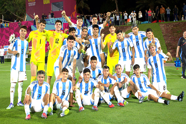 Mundial Sub 17: Argentina enfrentará a México en 16avos