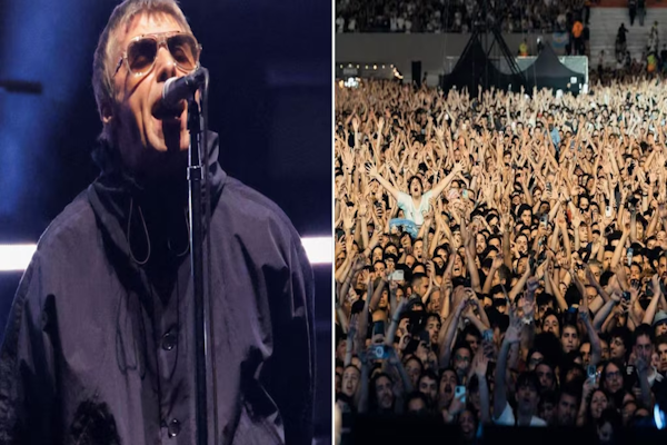 Liam Gallagher elogió al público argentino
