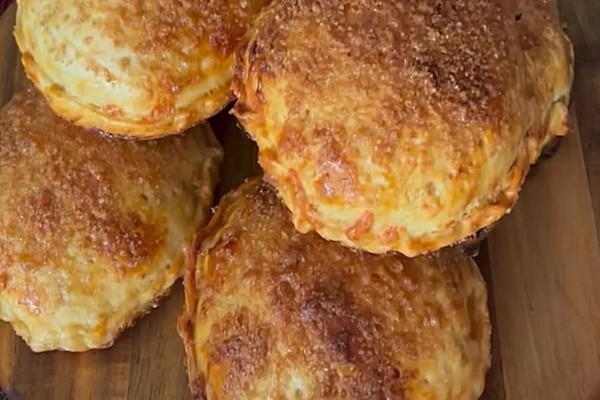 Receta de empanadas de pollo cremoso