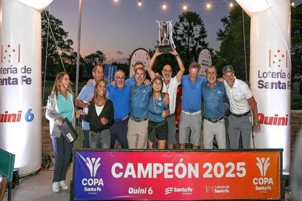 Copa Santa Fe de golf: El Paso se consagró campeón