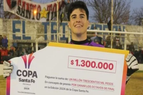 Colón: el arquero Gian Piaggio firmará su primer contrato