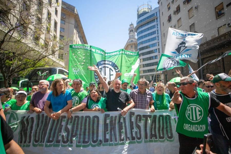 ATE anunció paro y movilización contra la reforma laboral para el 9 de diciembre