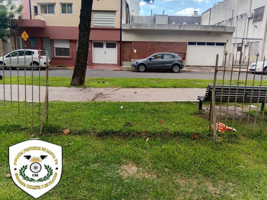 Un joven fue detenido por robarse una reja de la ciclovía de Vélez Sarsfield