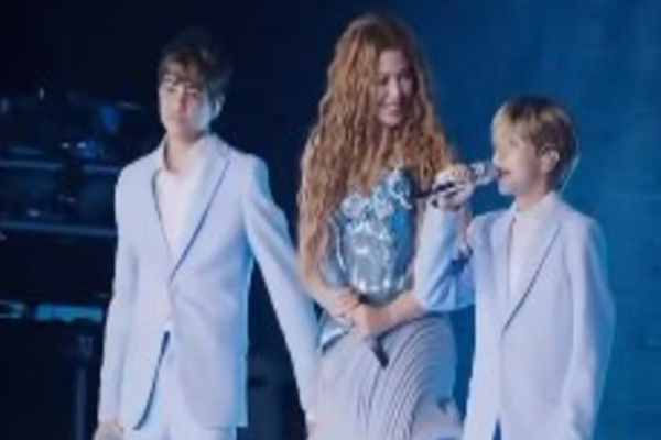 Show en Argentina: el conmovedor momento en que Shakira cantó con sus hijos
