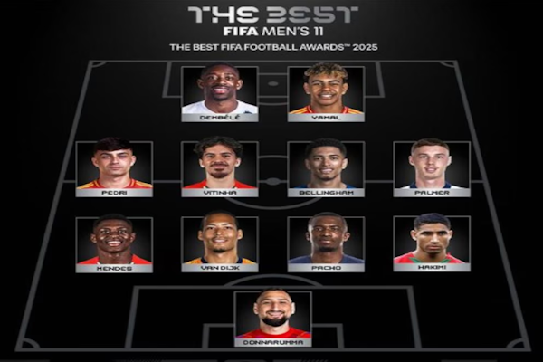 The Best: La FIFA eligió al equipo ideal sin futbolistas argentinos