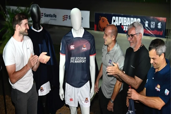 Capibaras XV presentó la camiseta para el Super Rugby Américas