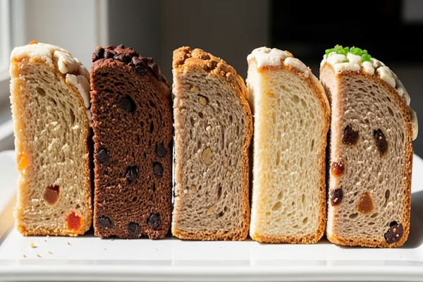 Cinco recetas de pan dulce casero