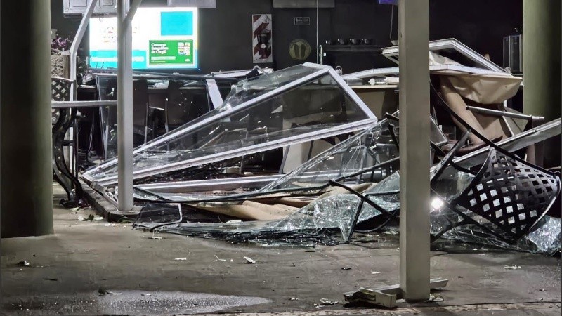 Temporal de Nochebuena: una cola de tornado causó destrozos en Alvear