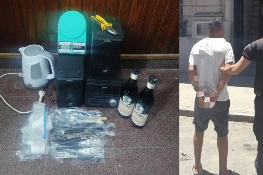 Detuvieron a un hombre por intentar robar en un bar