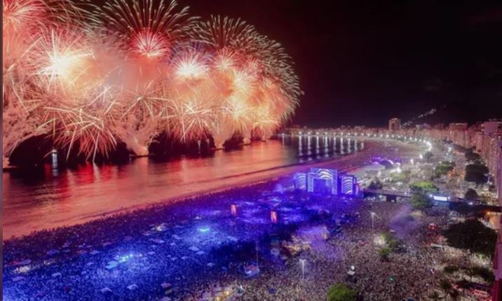 Río de Janeiro recibió el récord Guinness por la mayor fiesta de fin de año del mundo