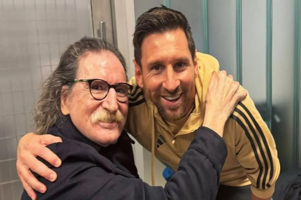 Leo Messi recordó la emoción que sintió al conocer a Charly García