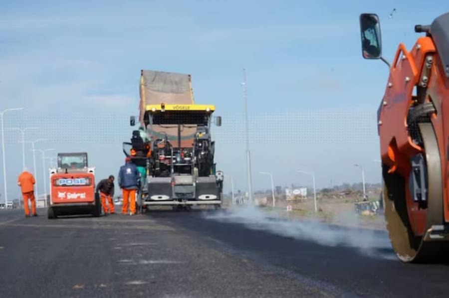 La obra del tercer carril de la autopista entró en su etapa final