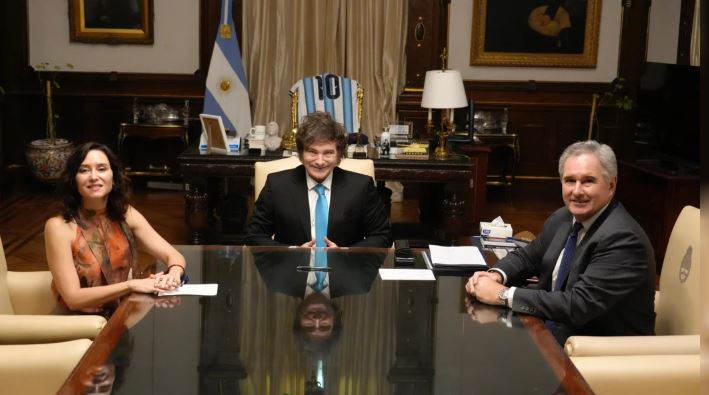 Javier Milei se reunió con la española Isabel Díaz Ayuso en Casa Rosada