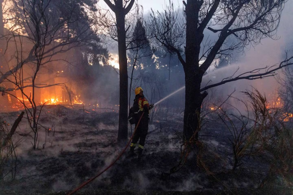 Incendios en Chubut: Chile ofreció ayuda para combatirlos