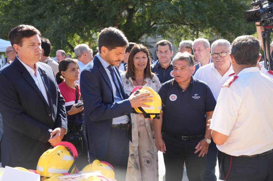 “Es un orgullo tener a los bomberos voluntarios más preparados y equipados de Argentina”