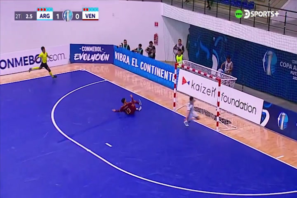 Copa América de Futsal: el insólito gol con el que la Selección pasó a la final